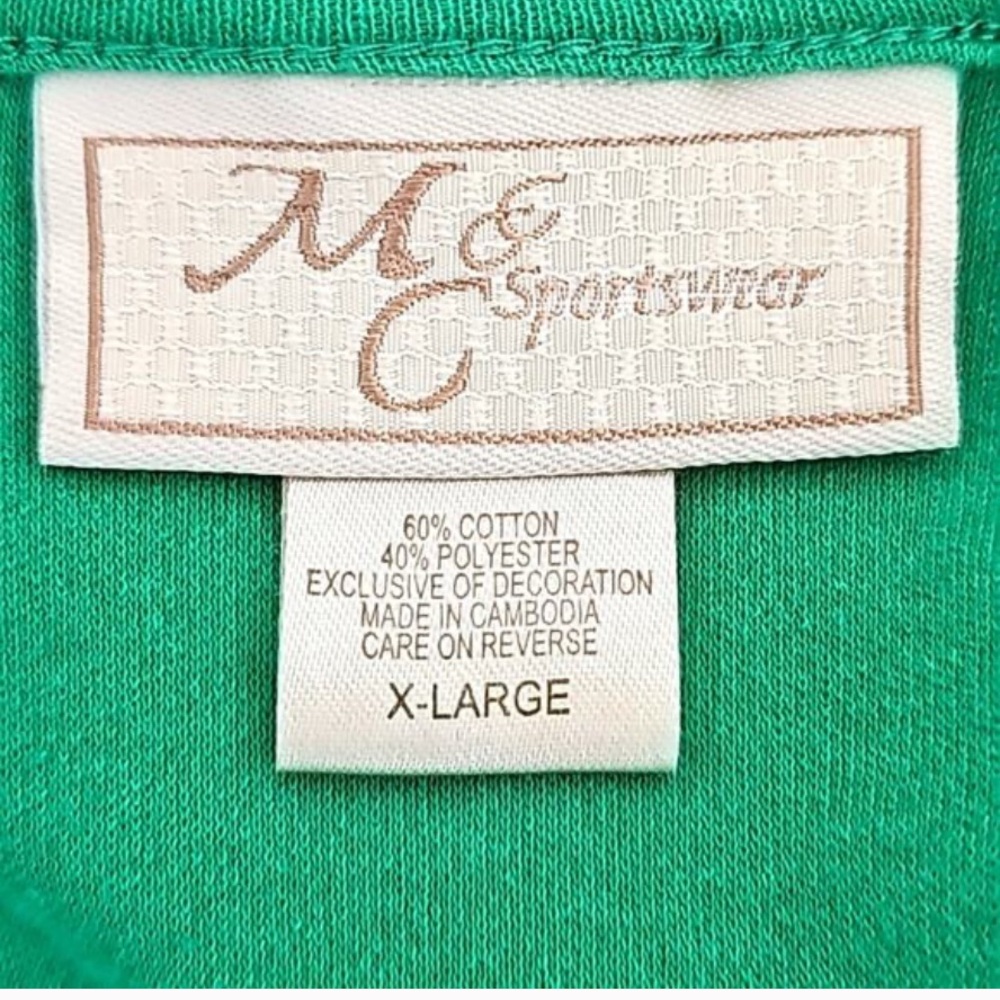 MC Sportswear "Is It Too Late To Be Good" X-Mas Long Sleeve T-Shirt Size Wm XL - Picture 5 of 7